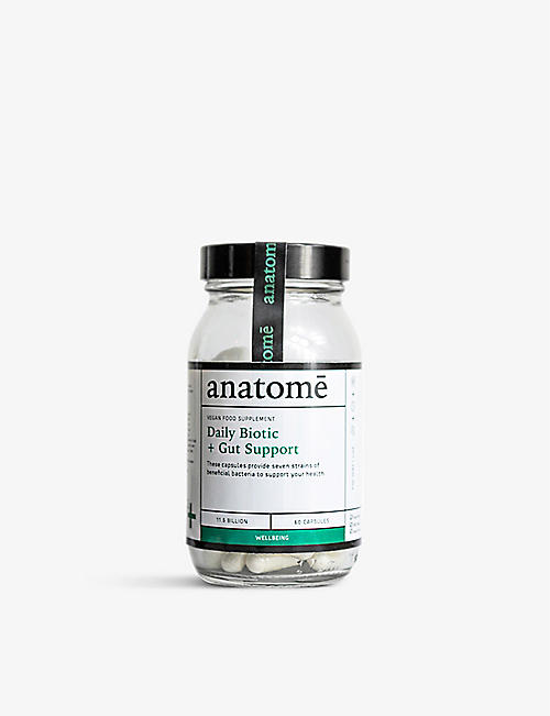 ANATOME: Daily Biotic + Gut Support food supplements 60 capsules