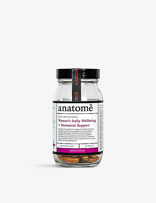 ANATOME: Women's Daily Wellbeing + Hormonal Support food supplements 60 capsules