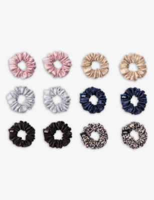 Slip Classic Silk Scrunchies Pack Of 12