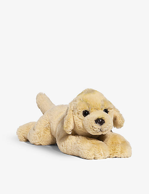 FAO PLUSH: Lying Labrador soft toy 38cm