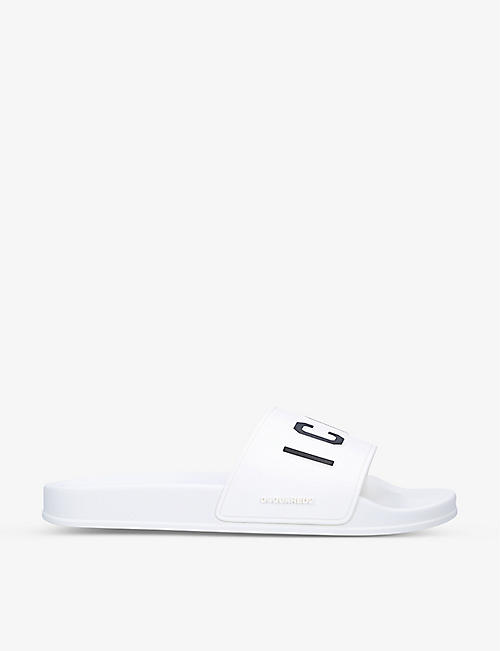 DSQUARED2: Icon pool rubber sliders