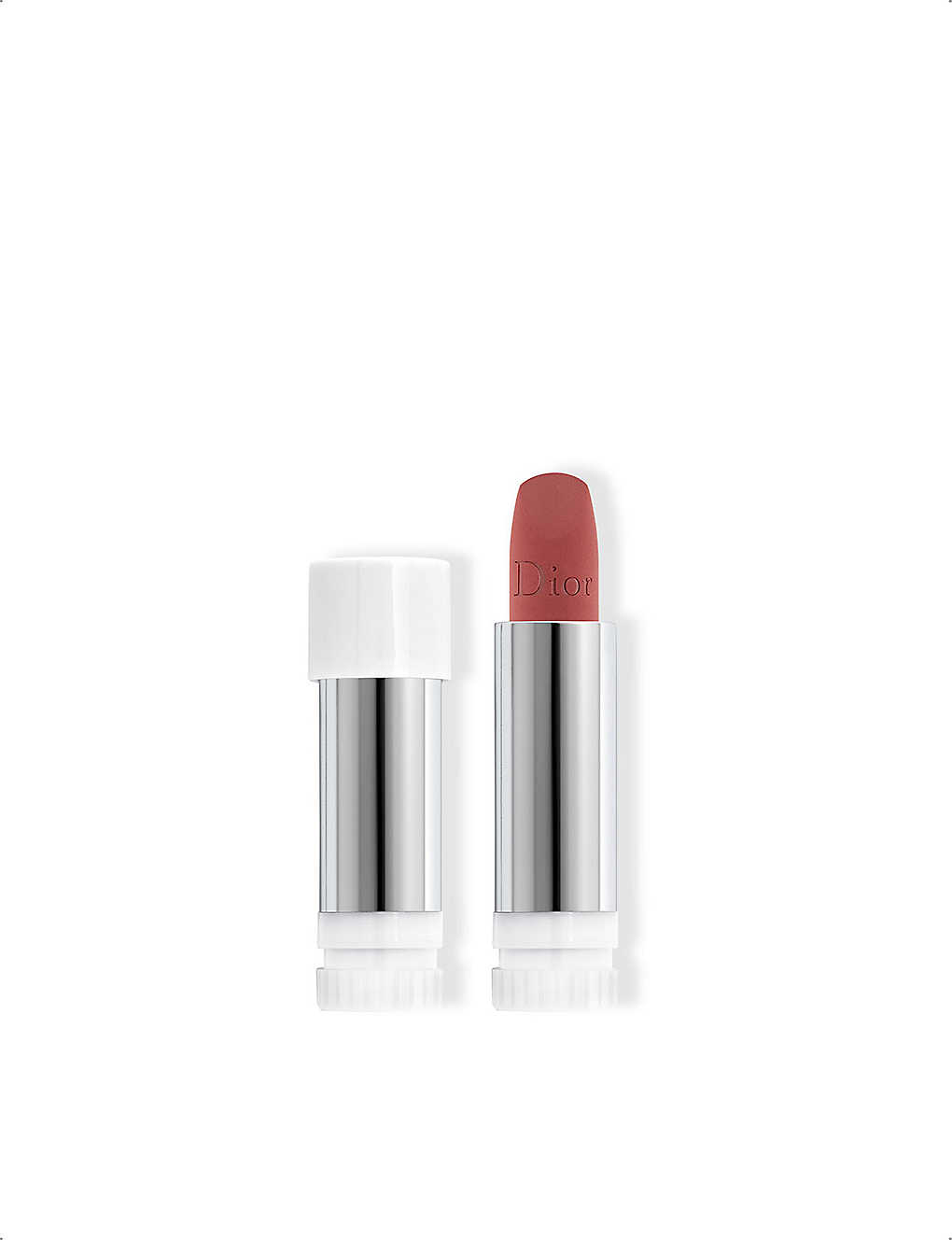 Dior Rouge  Matte Lip Balm Refill 3.5g In 520 Icone