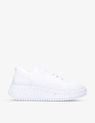 Chloe on sale trainers white