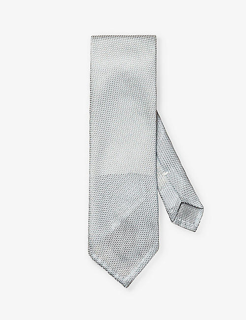 ETON: Woven silk tie
