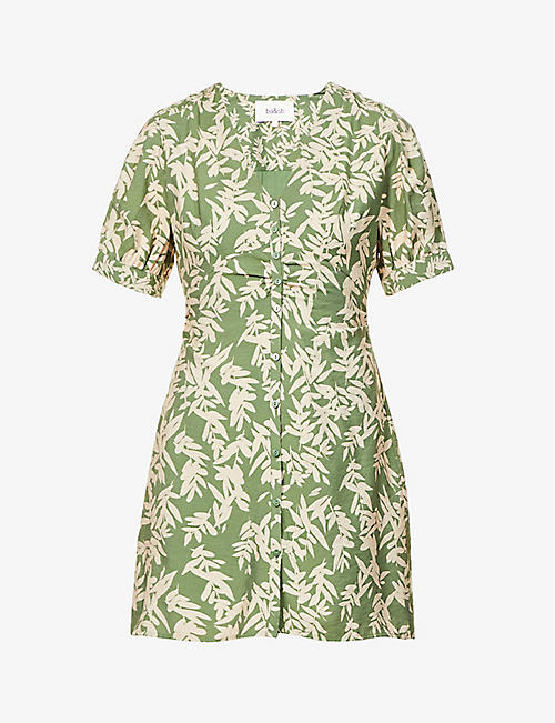BA&SH: Tais botanical-print woven dress