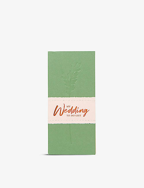 PAPERCHASE: Wedding To-Do list pad 20.2cm