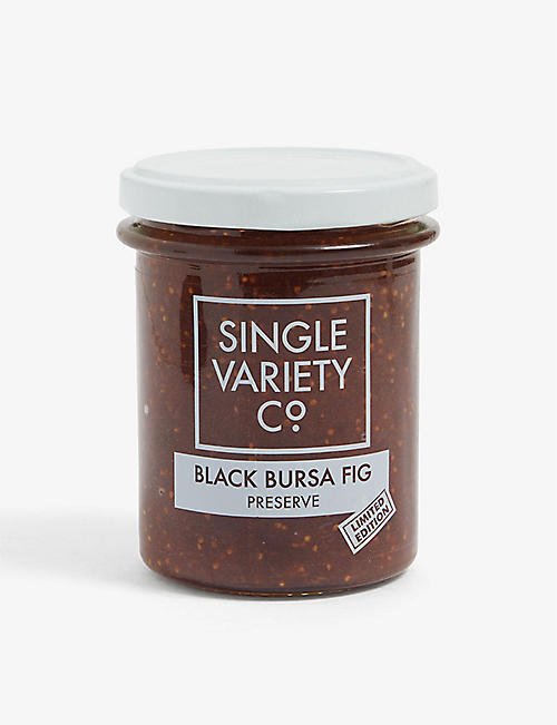 SINGLE VARIETY CO: Single Variety Co. Black Bursa fig preserve 210g