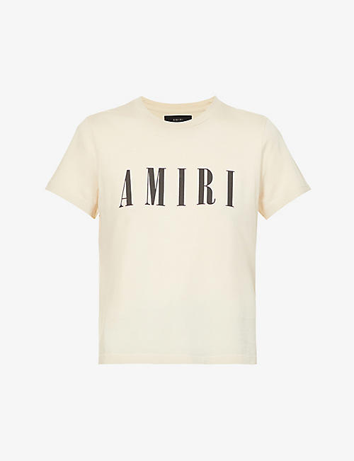 AMIRI：Core 品牌压花平纹针织棉 T 恤