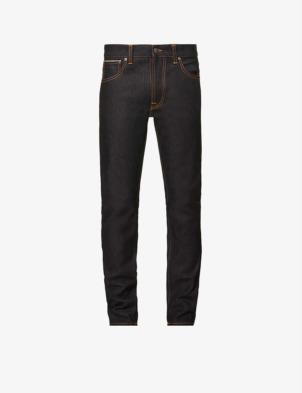 Regular-fit tapered jeans Selfridges & Co Men Clothing Jeans Tapered Jeans 