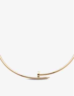 Shop Cartier Womens Yellow Gold Juste Un Clou 18ct Yellow-gold Necklace