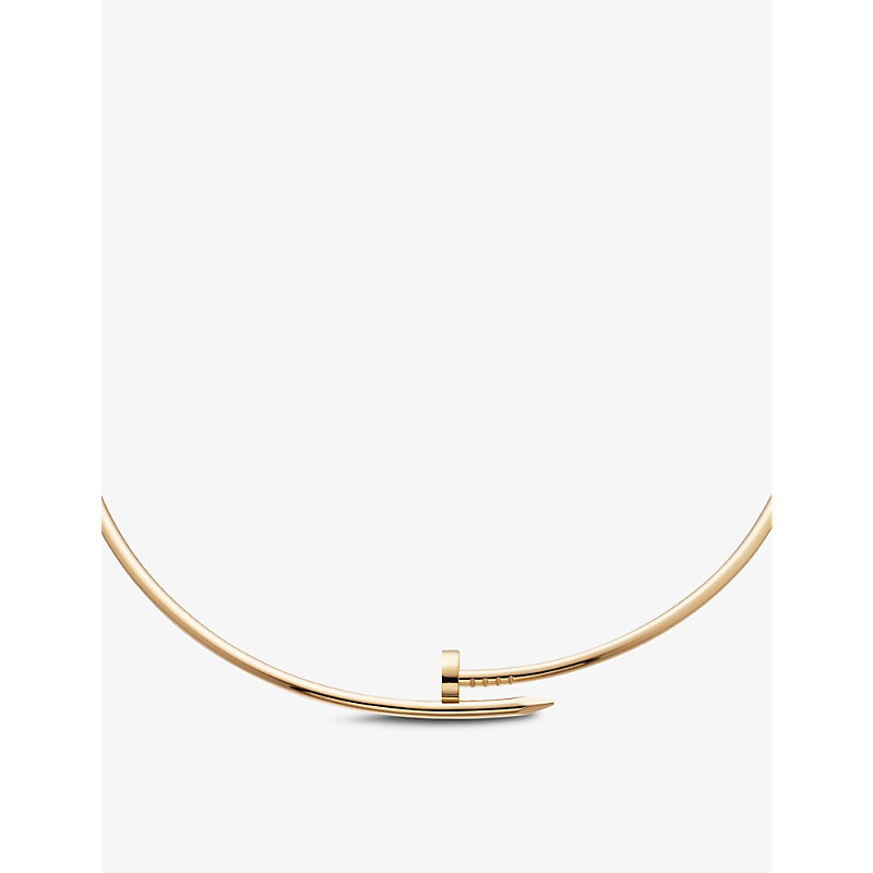 Shop Cartier Womens Yellow Gold Juste Un Clou 18ct Yellow-gold Necklace