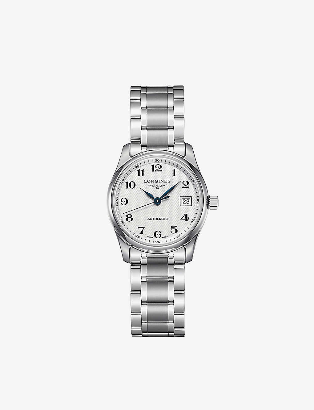 Longines L2.257.4.78.6 Master Collection Stainless-steel Automatic Watch In White