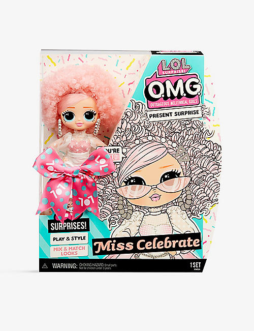L.O.L. SURPRISE: O.M.G. Present Surprise Miss Celebrate fashion doll