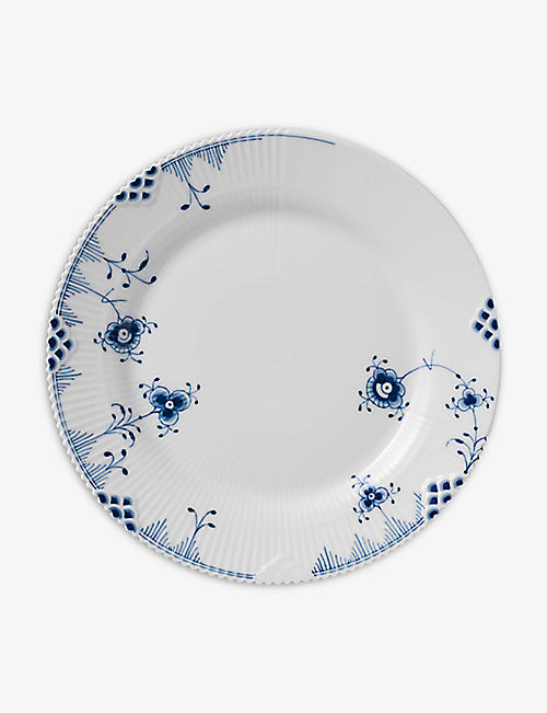 ROYAL COPENHAGEN: Blue Elements porcelain plate 19cm