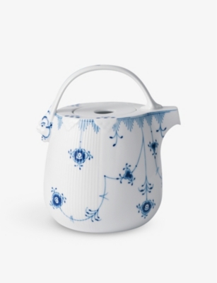 Shop Royal Copenhagen Blue Elements Porcelain Teapot 18cm