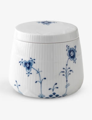 Royal Copenhagen Blue Essentials Porcelain Lidded Bowl 9cm