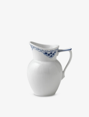 Royal Copenhagen Princess Lace-painted Porcelain Cream Jug 170ml