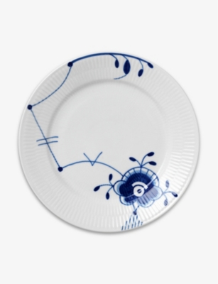 Shop Royal Copenhagen Blue Fluted Mega Porcelain Plate 22cm