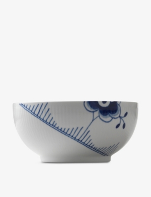 Shop Royal Copenhagen Blue Fluted Mega Porcelain Bowl 18cm