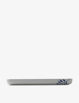 Royal Copenhagen Blue Fluted Mega Floral-pattern Porcelain Dish 36cm