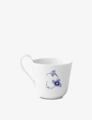 ROYAL COPENHAGEN: Alphabet F hand-painted porcelain mug 330ml