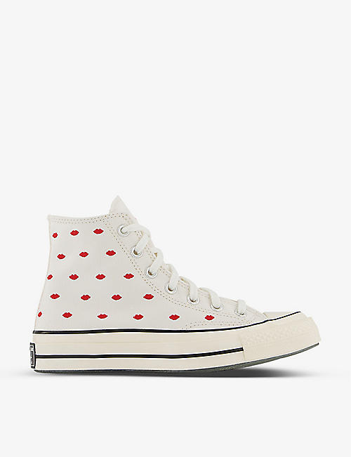CONVERSE: Chuck Taylor All Star 70s Hi canvas high-top trainers