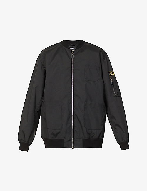 RAF SIMONS: Echodomer oversized recycled-polyester canvas jacket