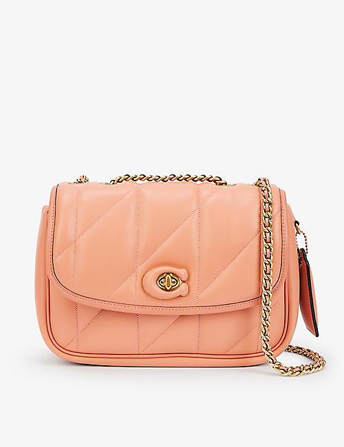 COACH: Madison quilted leather shoulder bag