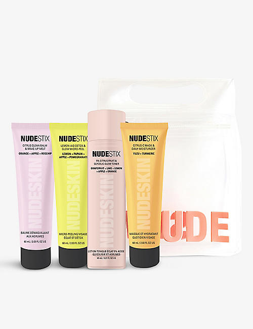 NUDESTIX: NUDESKIN 4-Step Citrus Renew For Make-up set