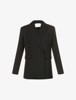 By Malene Birger Double-breasted Recycled Polyester-blend Blazer In ...