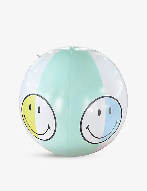 SUNNYLIFE: SUNNYLiFE x Smiley graphic-print inflatable sprinkler 80cm
