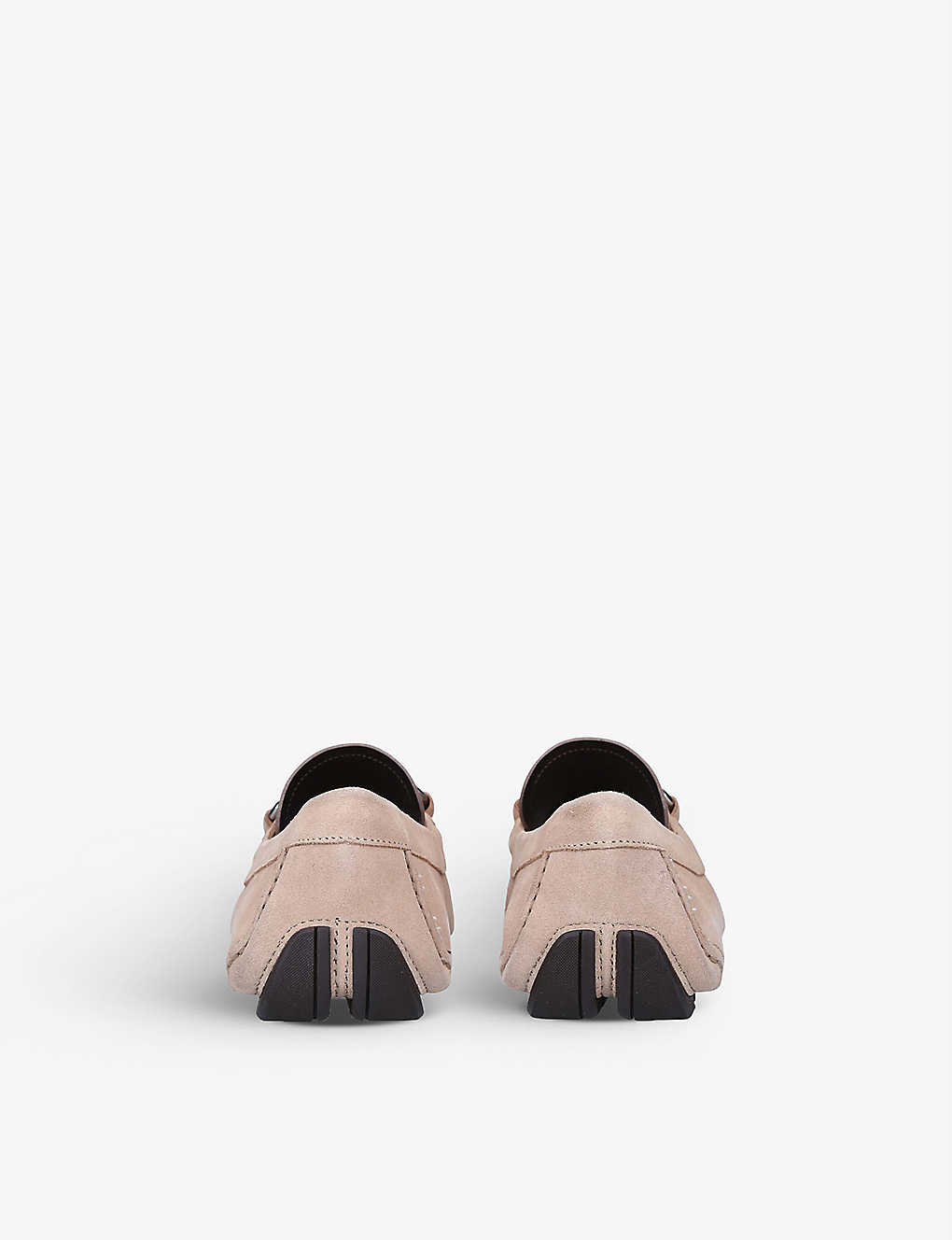 SALVATORE FERRAGAMO Parigi suede driver shoes