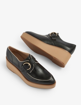 platform monk shoes