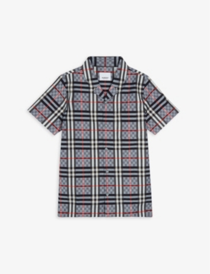 Burberry alexander check sport shirt best sale