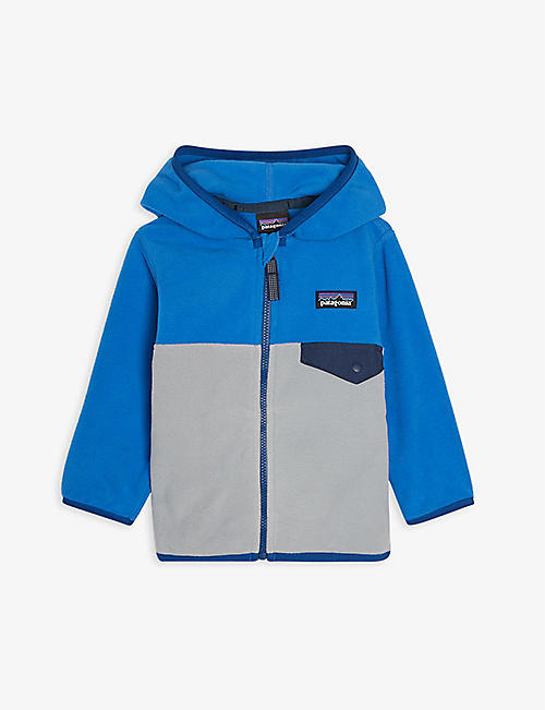PATAGONIA: Logo-patch recycled-polyester fleece 6 months - 3 years
