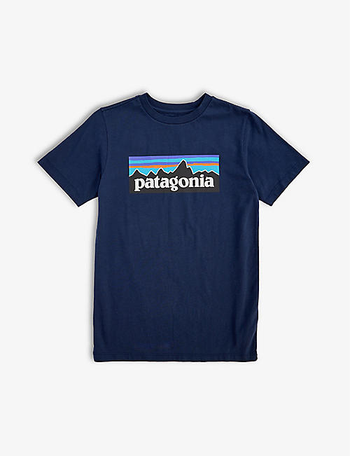 PATAGONIA: Logo-print organic cotton T-shirt 5-14 years
