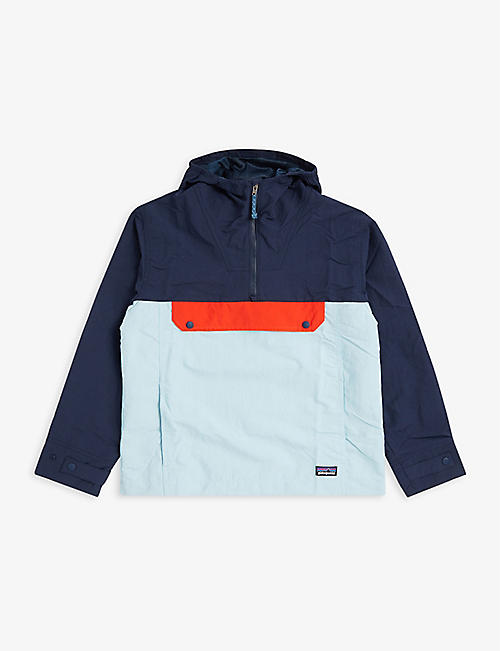 PATAGONIA: Logo-patch recycled-nylon jacket 5-14 years