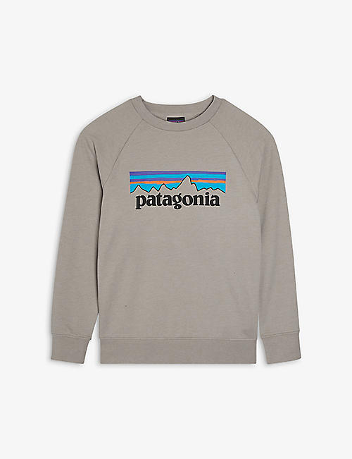 PATAGONIA: Graphic-print cotton-blend sweatshirt 5-14 years
