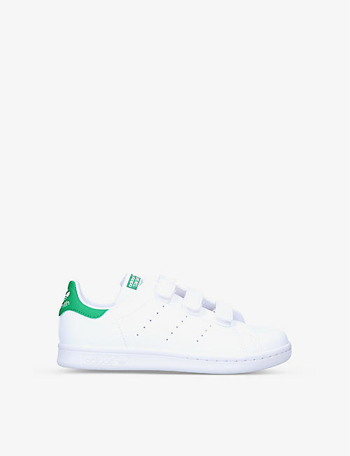 ADIDAS: Stan Smith low-top leather trainers years 6-8 years