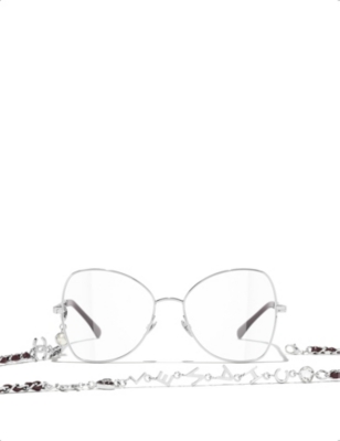 Chanel Butterfly Eyeglasses in Black