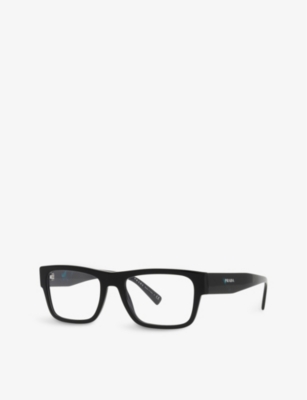 PRADA: PR 15YV acetate square-frame glasses