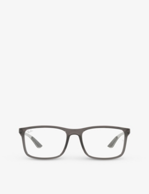 RAY-BAN: RX8908 rectangle-frame acetate glasses