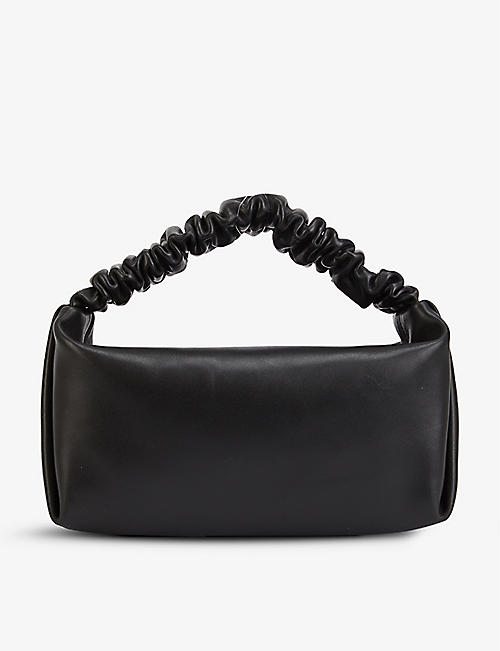 ALEXANDER WANG: Scrunchie small leather shoulder bag