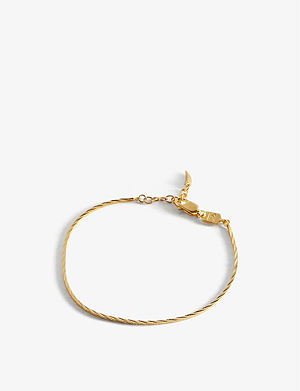 MISSOMA - Axiom 18ct yellow gold-plated brass bracelet 