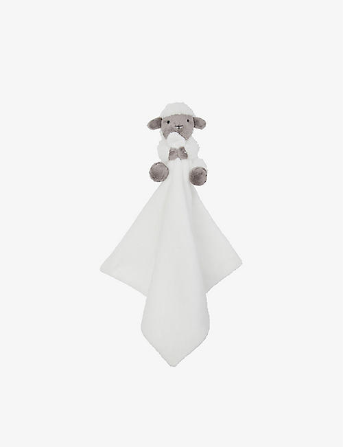 THE LITTLE WHITE COMPANY: Luna lamb recycled-polyester comforter