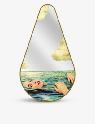 SELETTI - Seletti x TOILETPAPER Sea Girl glass mirror 80.5 x 45cm