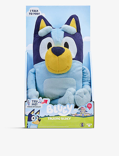 BLUEY: Talking Bluey soft toy 33cm