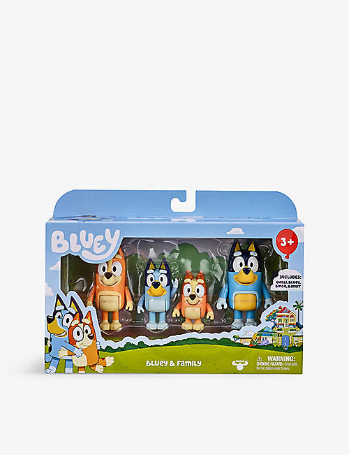 BLUEY: Bluey & Family toy figure set 8.25cm
