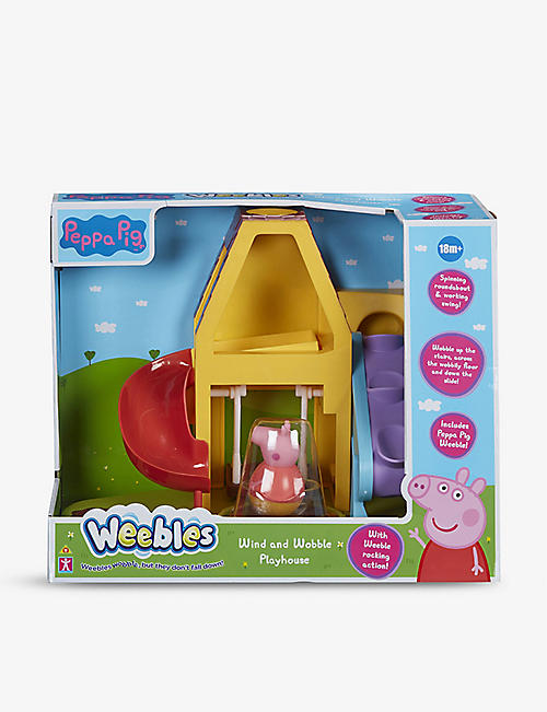 PEPPA PIG：Weebles Wind and Wobble Playhouse 玩具套装