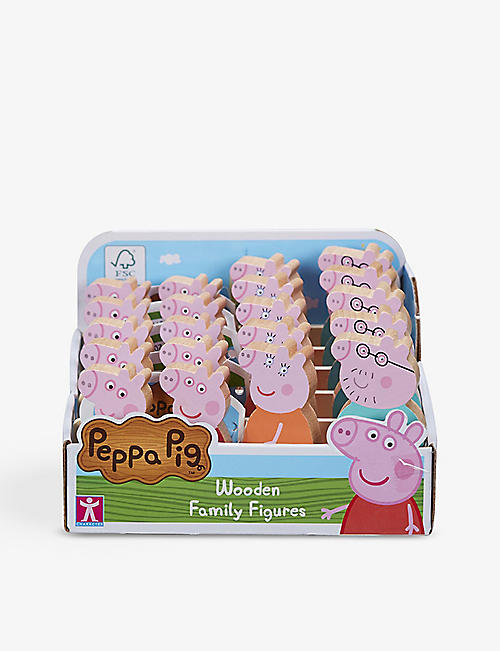 PEPPA PIG: Peppa wooden family figures